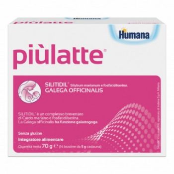 Più Latte 14 bustine Humana