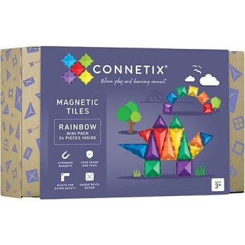 Connetix-24 Pezzi - Tessere Magnetiche - C