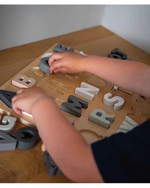 Puzzle Alfabeto in Legno - Tryco - immagine 2