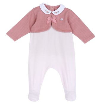 Tutina Apertura Patello Bicolore Rosa - Chicco