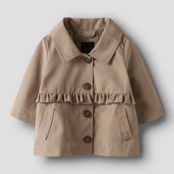 Trench Beige con Balze - Nameit