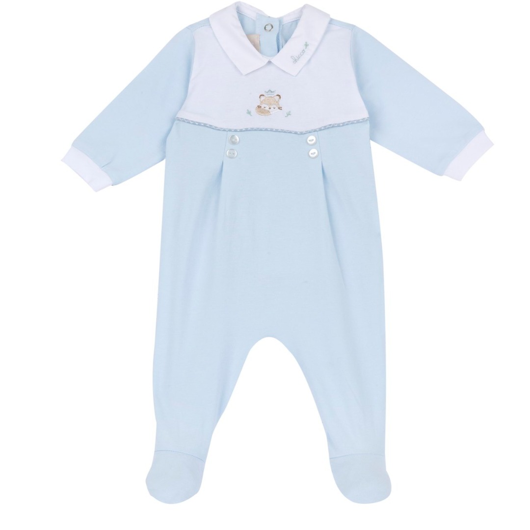 Tutina Apertura Patello Celeste - Chicco
