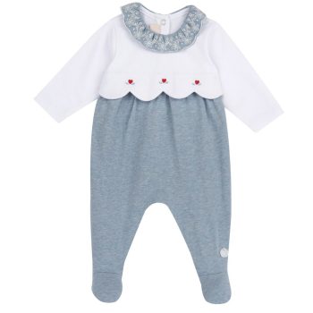 Tutina Aperta Dietro Effetto Jeans - Chicco