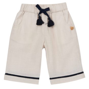 Pantaloni Lunghi Lino Beige - Chicco