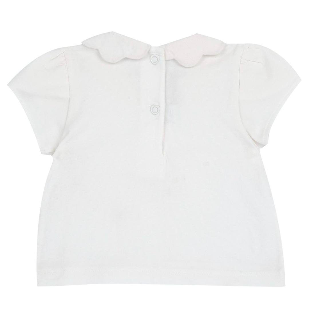 Camicia M/C Bianca Collo Rotondo - Chicco - immagine 3