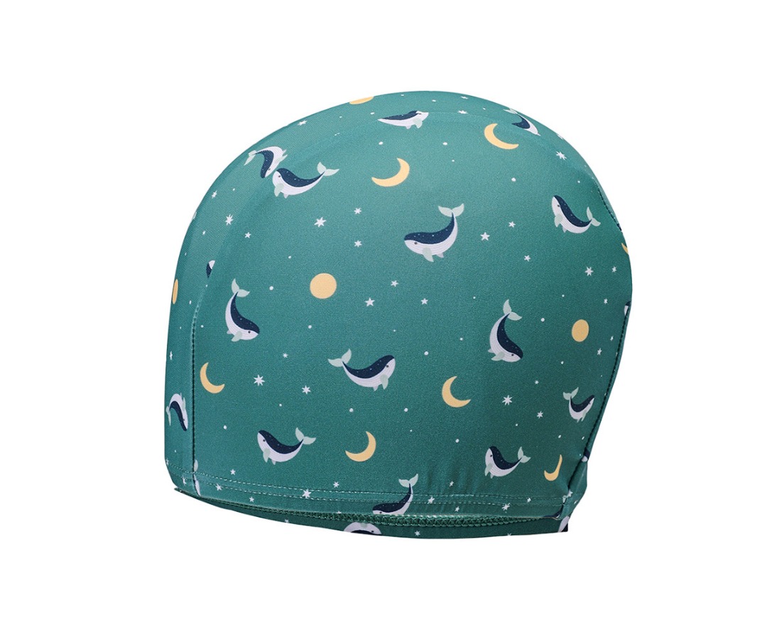 Cuffia Nuoto Teal Whale - Monneka