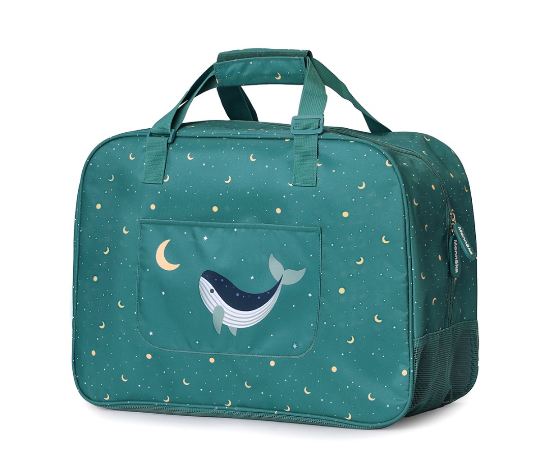 Borsa Spiaggia Anti Sabbia Teal Whale - Monneka - immagine 3
