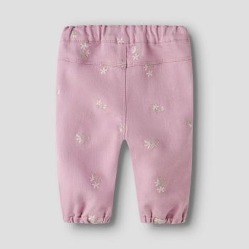 Jeans Rosa con Ricami - Name it