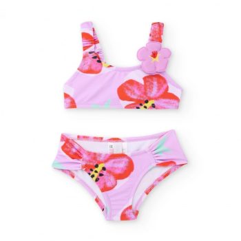 Bikini Rosa Fant. con Fiore - Tuc tuc