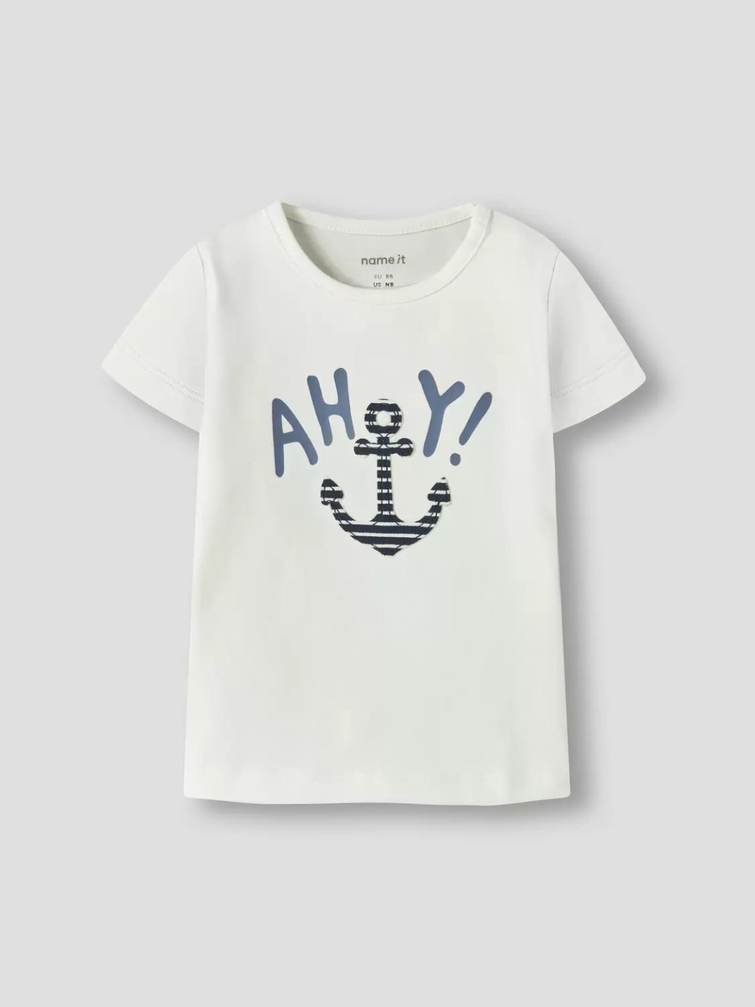 T-shirt M/C B.ca Stampa e Ancora - Name it