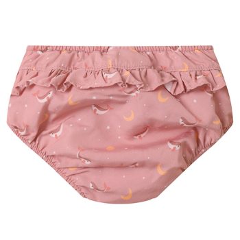 Costume Contenitivo Volant Pink Whale - Monneka