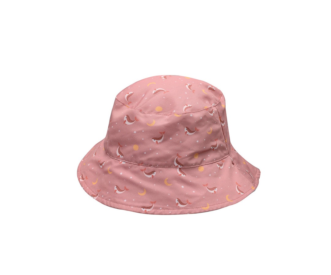 Cappello Reversibile Pink Whale - Monneka