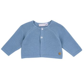 Cardigan in Maglia Celeste - Chicco