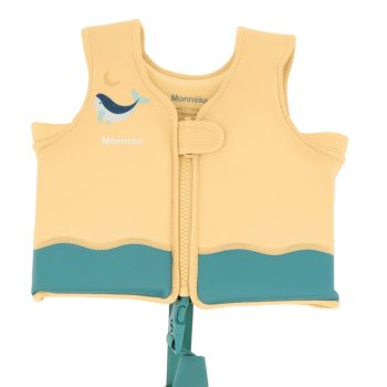 Giacca Galleggiante Apprendimento Whale Teal - Monneka