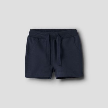 BERMUDA FELPA BLU - NAME IT