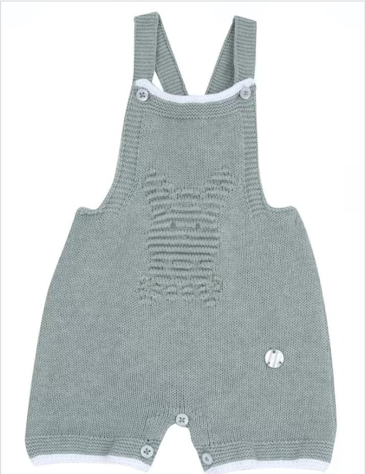 Pagliaccetto Lungo in Maglia Salvia - Chicco