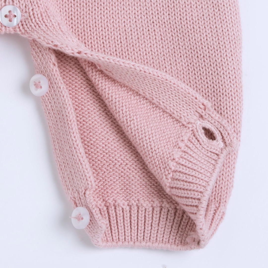 Salopette Lunga in Maglia Ricamata - Chicco - immagine 3