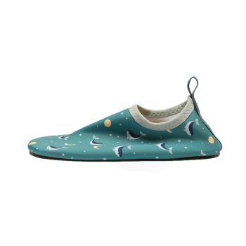 Scarpette Nuoto Teal Whale - Monneka