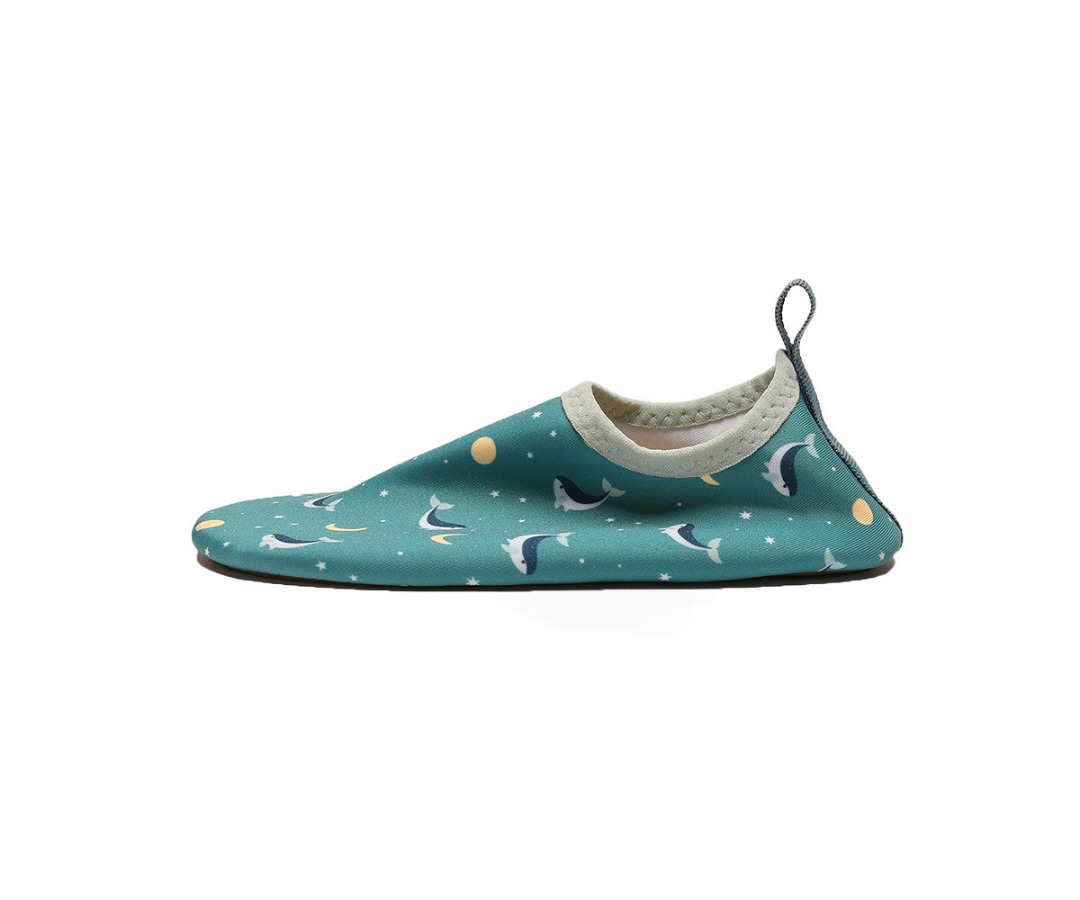 Scarpette Nuoto Teal Whale - Monneka