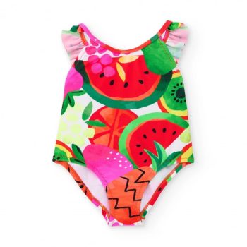 Costume Intero con Volant Fant. Frutta - Tuc tuc