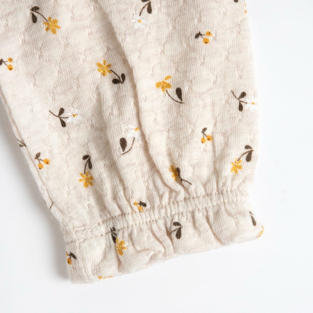 Tutina Aperta Davanti Beige fant. Floreale - Chicco - immagine 4