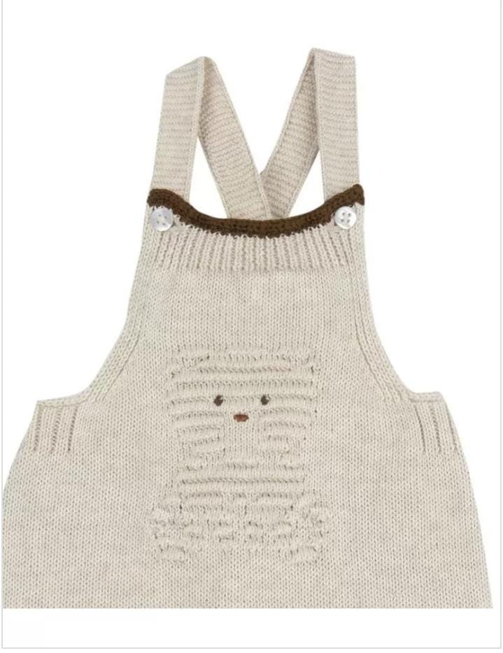 Pagliaccetto Lungo in Maglia Beige - Chicco - immagine 2