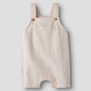 Salopette Effeto Lino con Taschino - Name it