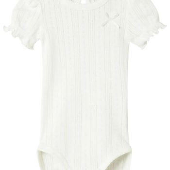 Maglia Body M/C Traforata Bianco - Name it