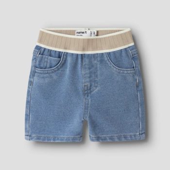Bermuda jeans elastico beige - Name it