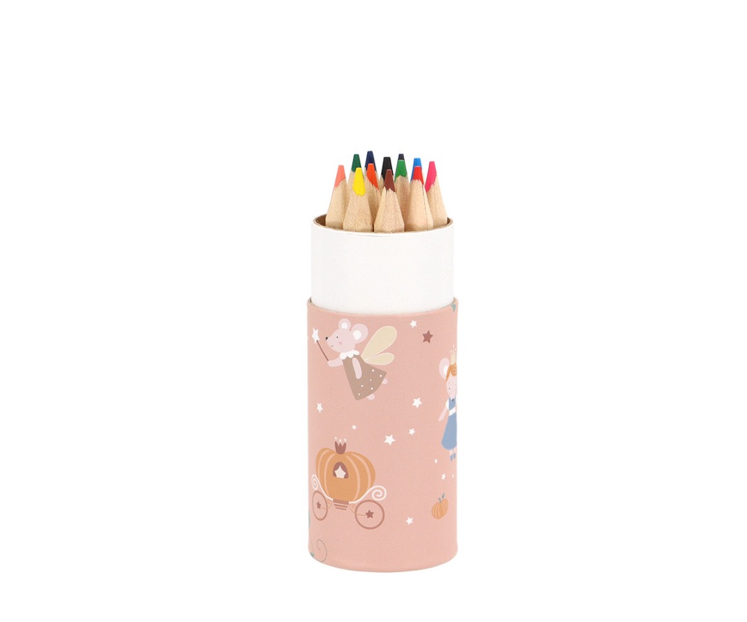 Tubo 12 Pastelli Mouse Fairies - Tutete - immagine 2