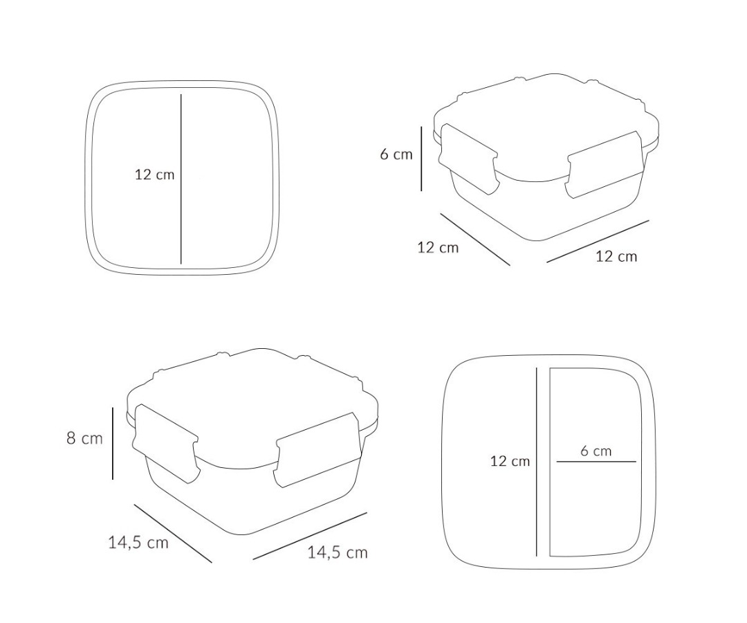 Lunch Box Grande Planes - Tutete - immagine 3