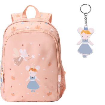 Zainetto Medio Mouse Fairies + Portachiavi Personalizzabile -Tutete