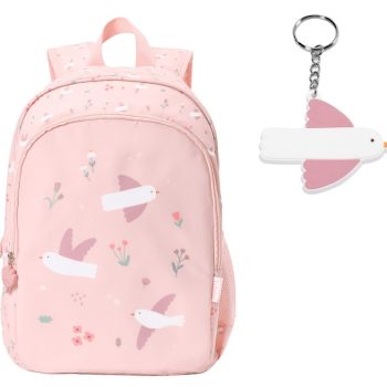 Zainetto Medio Blossom Birds  + Portachiavi Personalizzabile -Tutete