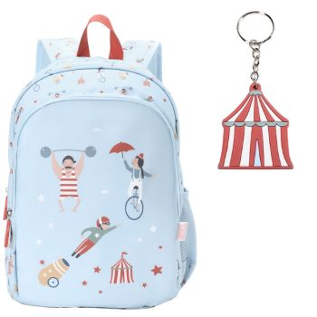 Zainetto Medio Circus Show + Portachiavi Personalizzabile - Tutete