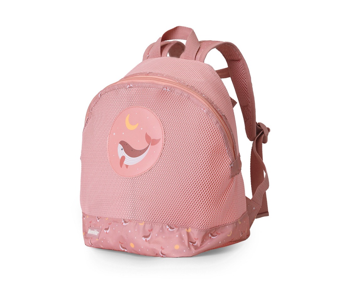 Zaino Spiaggia Anti Sabbia Pink Whale - Monneka - immagine 3