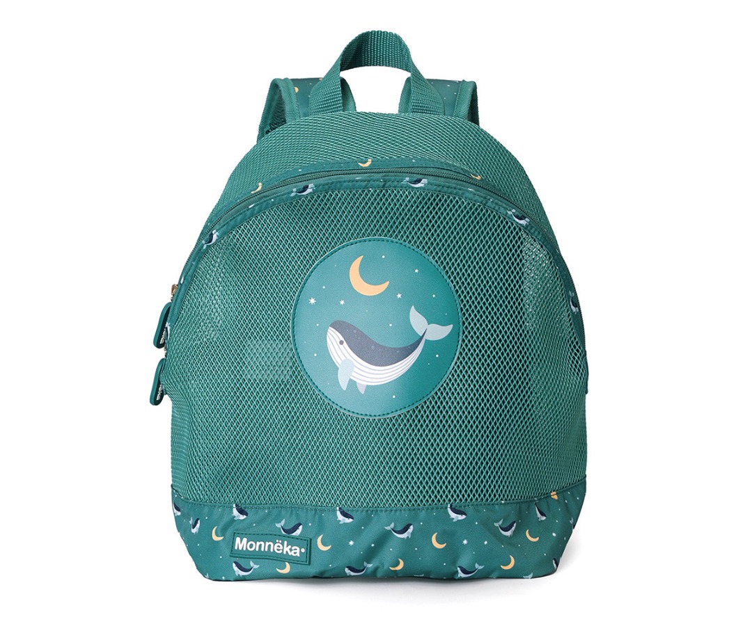 Zaino Spiaggia Anti Sabbia Teal Whale - Monneka