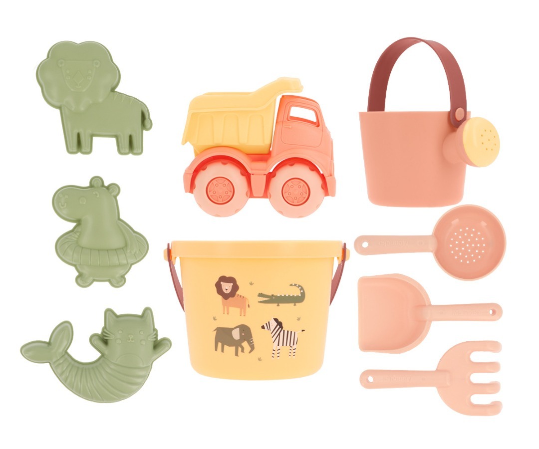 Set Spiaggia + Camioncino Wild Animals - Monneka