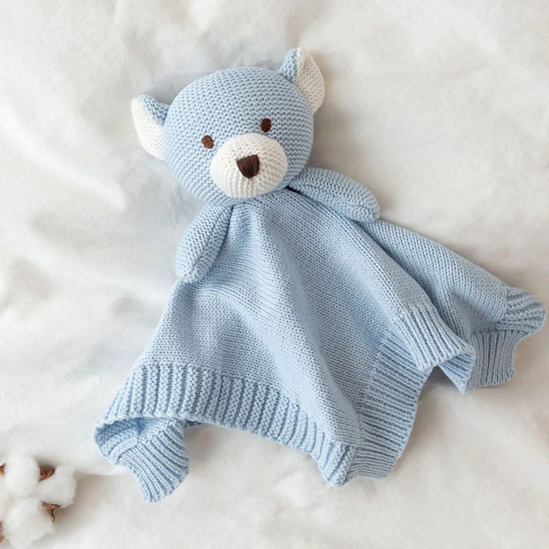 Doudou Orsetto Colorato Cotone - Kiokids - immagine 2