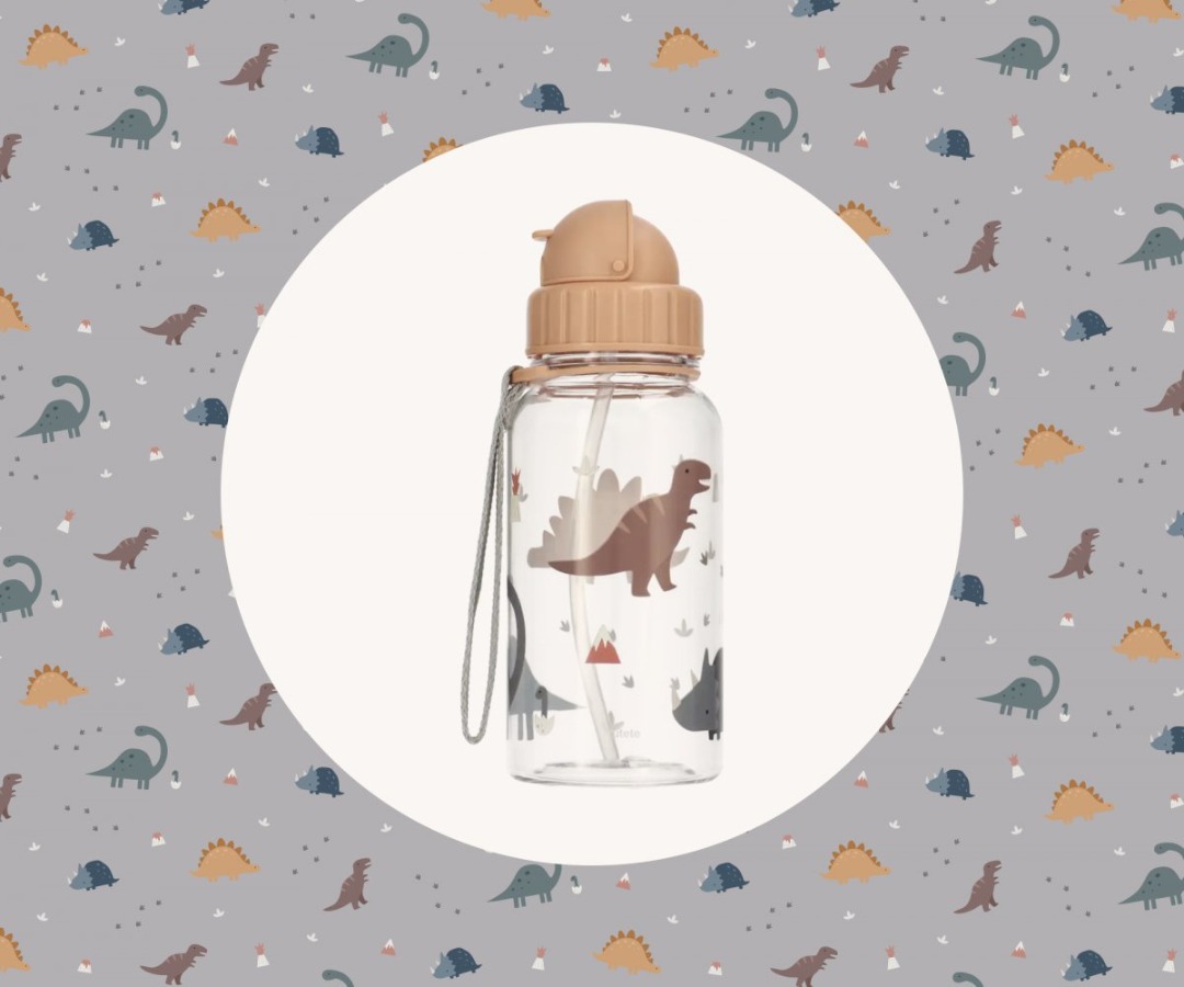 Borraccia Plastica Dinos World Personalizz - immagine 2